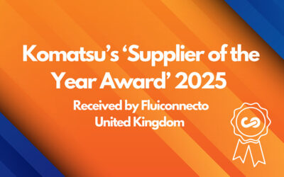 Fluiconnecto United Kingdom Receives ‘Supplier of the Year 2025’ Award from Komatsu